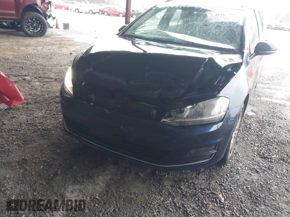 2015 Volkswagen Golf SportWagen TDI S with VIN 3VWCA7AU5FM507791, listed as a IAAI auction lot 41727707 with 150,738 mi miles. Bid and sale history available at carsss.com. Image 6.