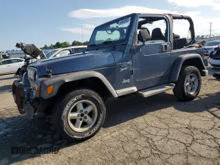 2001 Jeep Wrangler Sport с VIN 1J4FA49S91P370773, выставлен на аукционе Copart как лот 63903805 с пробегом 217 616 миль миль и Чистый • Clean title. История ставок и продаж доступна на DreamBid. Изображение 1.