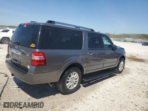 2014 Ford Expedition Max Limited z VIN 1FMJK1K55EEF30242, wystawiony jako Copart lot #56139575 z przebiegiem Nie podano mil oraz Czysty tytuł • Clean title. Historia ofert i sprzedaży dostępna na DreamBid. Obrazek 3.