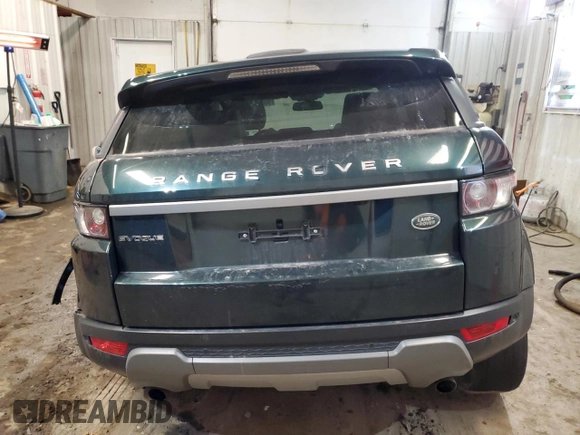 2014 Land Rover Range Rover Evoque Pure Plus with VIN SALVP2BG6EH945981, listed as a Copart auction lot 50986805 with 114,513 mi miles and Salvage title. Bid and sale history available at DreamBid. Image 6.