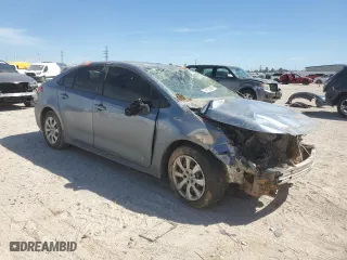 2020 Toyota Corolla LE with VIN JTDEPRAE5LJ070219, listed as a Copart auction lot 49513985 with 81,159 mi miles and Salvage Title. Bid and sale history available at carsss.com. Image 4.