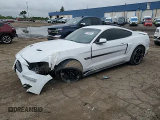 2019 Ford Mustang GT with VIN 1FA6P8CF4K5125387, listed as a Copart auction lot 58539615 with 46,302 mi miles and Salvage title. Bid and sale history available at DreamBid. Image 1.