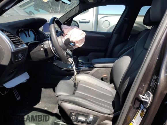 2020 BMW X3 M40i with VIN 5UXTY9C04L9B81904, listed as a Copart auction lot 42249615 with Not Provided miles and Salvage Title. Bid and sale history available at DreamBid. Image 7.