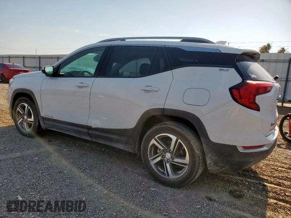 2021 GMC Terrain SLT z VIN 3GKALPEV0ML384335, wystawiony jako Copart lot #56004725 z przebiegiem 33 771 mil mil oraz Szkoda całkowita • Salvage title. Historia ofert i sprzedaży dostępna na DreamBid. Obrazek 2.