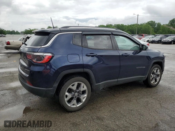2021 Jeep Compass Limited с VIN 3C4NJDCB5MT576182, выставлен на аукционе Copart как лот 59787465 с пробегом 21 407 миль миль и Списание • Salvage title. История ставок и продаж доступна на DreamBid. Изображение 3.