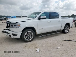 2023 Ram 1500 Longhorn with VIN 1C6SRFKT0PN509986, listed as a Copart auction lot 57885195 with 16,850 mi miles and Clean title. Bid and sale history available at DreamBid. Image 1.
