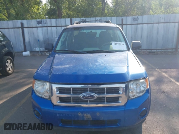 2011 Ford Escape XLS with VIN 1FMCU0C78BKC16059, listed as a IAAI auction lot 42577234 with 210,890 mi miles and . Bid and sale history available at DreamBid. Image 6.