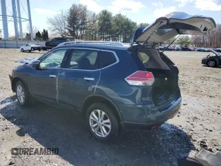 2015 Nissan Rogue SL z VIN 5N1AT2MV8FC915050, wystawiony jako Copart lot #50348105 z przebiegiem 123 072 mil mil oraz Szkoda całkowita • Salvage title. Historia ofert i sprzedaży dostępna na DreamBid. Obrazek 2.