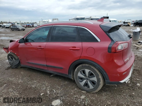 2017 Kia Niro EX with VIN KNDCC3LCXH5047255, listed as a Copart auction lot 88517085 with 164,104 mi miles and Salvage Title. Bid and sale history available at carsss.com. Image 2.