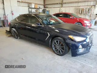 2019 Genesis G70 2.0T Advanced with VIN KMTG64LA1KU026869, listed as a Copart auction lot 70709004 with 85,109 mi miles and Salvage Title. Bid and sale history available at carsss.com. Image 4.