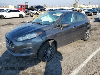 2017 Ford Fiesta SE with VIN 3FADP4EE7HM126038, listed as a Copart auction lot 42426755 with Not Provided miles and Salvage Title. Bid and sale history available at carsss.com. Image 1.