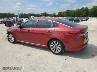 2018 Kia Optima S with VIN 5XXGT4L34JG187410, listed as a Copart auction lot 50208465 with 145,632 mi miles and Salvage Title. Bid and sale history available at carsss.com. Image 2.