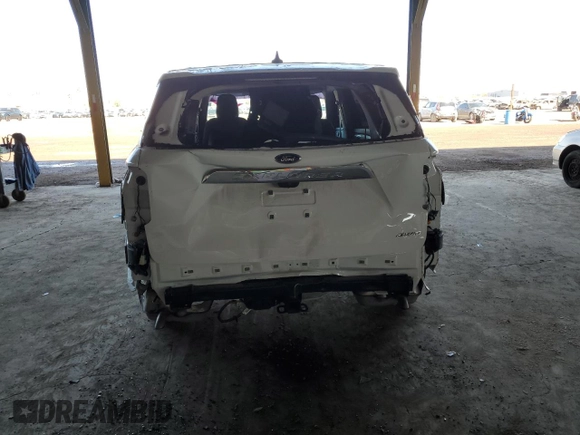2023 Ford Explorer with VIN 1FMSK8BB6PGA00548, listed as a Copart auction lot 50211455 with 11,191 mi miles and Salvage Title. Bid and sale history available at carsss.com. Image 6.