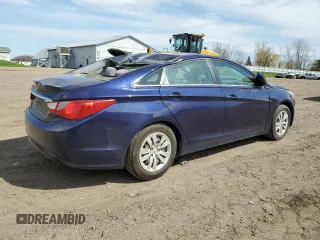 2012 Hyundai Sonata GLS with VIN 5NPEB4AC9CH449068, listed as a Copart auction lot 53642235 with 159,010 mi miles and Clean Title. Bid and sale history available at carsss.com. Image 3.