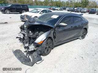 2018 Honda Civic Hatchback EX-L Navi with VIN SHHFK7H81JU213144, listed as a IAAI auction lot 41664176 with 1 mi miles. Bid and sale history available at carsss.com. Image 16.