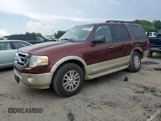 2010 Ford Expedition Eddie Bauer with VIN 1FMJU1H5XAEB72924, listed as a Copart auction lot 62545325 with 164,014 mi miles and Salvage title. Bid and sale history available at DreamBid. Image 1.