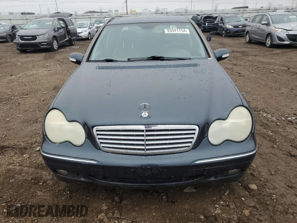 2003 Mercedes-Benz C 240 with VIN WDBRF61JX3A485129, listed as a Copart auction lot 85541754 with Not provided miles and Salvage title. Bid and sale history available at DreamBid. Image 5.