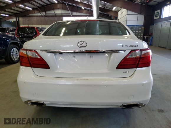 2011 Lexus LS 460 with VIN JTHCL5EF7B5009281, listed as a Copart auction lot 62846505 with 200,372 mi miles and Clean title. Bid and sale history available at DreamBid. Image 6.