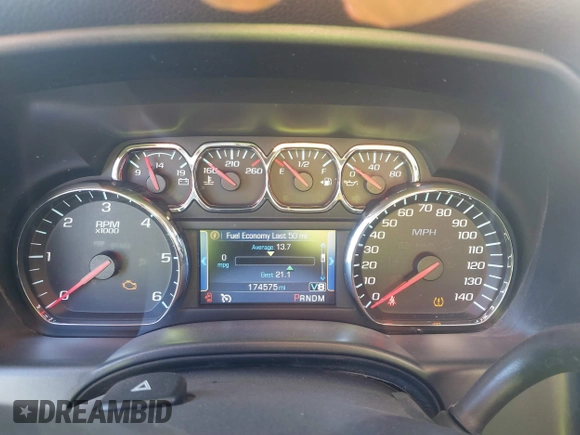 2014 Chevrolet Silverado 1500 LT with VIN 1GCVKREC1EZ134204, listed as a IAAI auction lot 40889755 with 174,575 mi miles and . Bid and sale history available at DreamBid. Image 7.