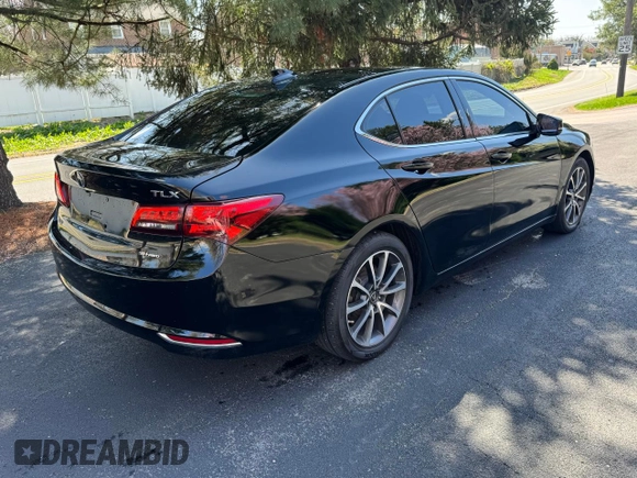 2017 Acura TLX V6 w/Technology Pkg with VIN 19UUB3F59HA000800, listed as a Copart auction lot 52545635 with 155,312 mi miles and Clean Title. Bid and sale history available at carsss.com. Image 4.