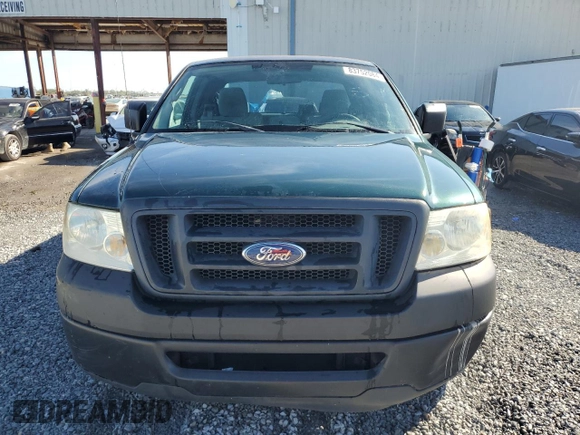 2007 Ford F-150 STX with VIN 1FTRX12W97FA65608, listed as a Copart auction lot 83752084 with 121,052 mi miles and Salvage Title. Bid and sale history available at DreamBid. Image 5.
