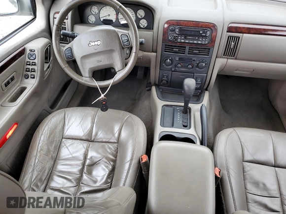 2002 Jeep Grand Cherokee Limited z VIN 1J8GX58N72C238459, wystawiony jako Copart lot #48195075 z przebiegiem 59 435 mil mil oraz Czysty tytuł • Clean title. Historia ofert i sprzedaży dostępna na DreamBid. Obrazek 8.