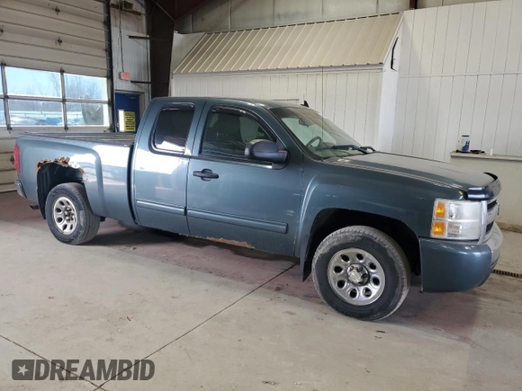 2010 Chevrolet Silverado 1500 LS with VIN 1GCSKREA6AZ107334, listed as a Copart auction lot 49225315 with 184,624 mi miles and Clean Title. Bid and sale history available at DreamBid. Image 4.