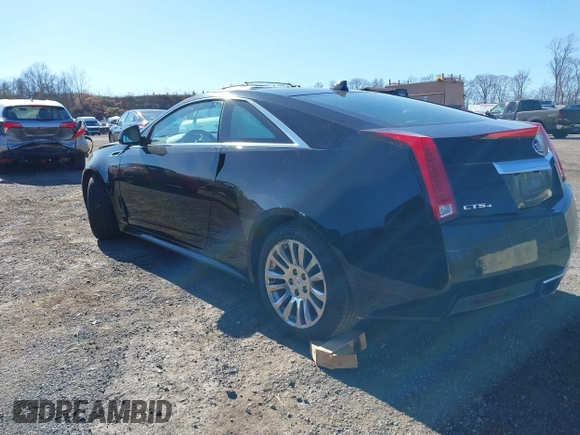 2014 Cadillac CTS Coupe Premium with VIN 1G6DH1E39E0149777, listed as a IAAI auction lot 41827848 with 149,205 mi miles. Bid and sale history available at carsss.com. Image 3.