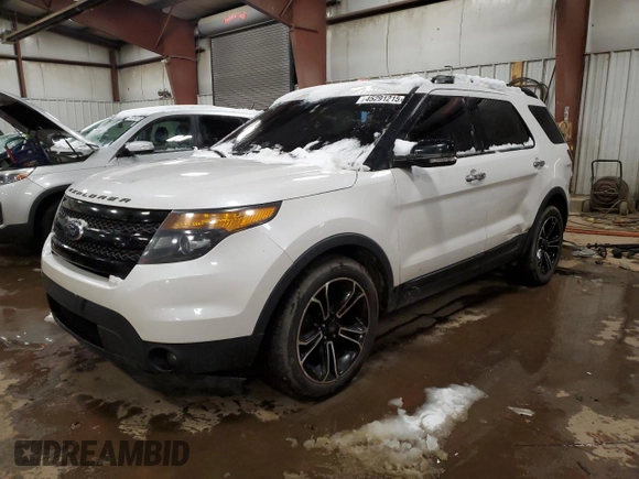 2014 Ford Explorer Sport with VIN 1FM5K8GT0EGC33904, listed as a Copart auction lot 45291215 with 155,005 mi miles and Clean title. Bid and sale history available at DreamBid. Image 1.