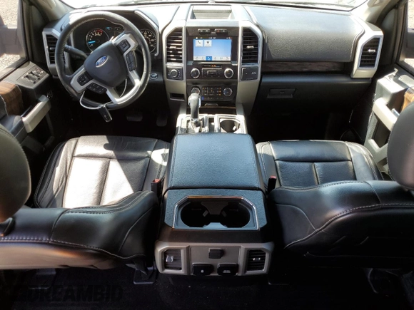 2019 Ford F-150 XL with VIN 1FTEW1E54KFB61479, listed as a Copart auction lot 53517095 with 104,201 mi miles and Salvage title. Bid and sale history available at DreamBid. Image 8.