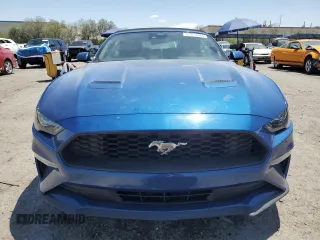 2022 Ford Mustang EcoBoost with VIN 1FATP8UH1N5125662, listed as a Copart auction lot 60558445 with 43,781 mi miles and Salvage title. Bid and sale history available at DreamBid. Image 5.