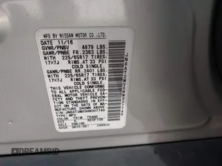 2017 Nissan Rogue S with VIN JN8AT2MV0HW007749, listed as a IAAI auction lot 41894065 with 75,411 mi miles and . Bid and sale history available at carsss.com. Image 9.