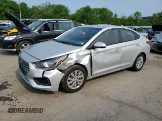 2018 Hyundai Accent SEL z VIN 3KPC24A35JE033396, wystawiony jako Copart lot #59472775 z przebiegiem 76 587 mil mil oraz Szkoda całkowita • Salvage title. Historia ofert i sprzedaży dostępna na DreamBid. Obrazek 1.