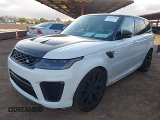2022 Land Rover Range Rover Sport SVR with VIN SALWZ2RE1NA236189, listed as a IAAI auction lot 41950258 with 46,214 mi miles and . Bid and sale history available at DreamBid. Image 19.