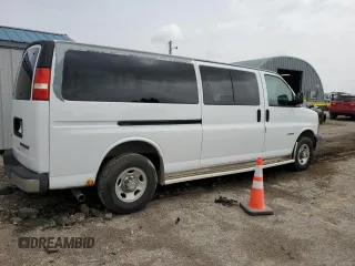 2005 Chevrolet Express Passenger with VIN 1GAHG39UX51197887, listed as a Copart auction lot 54499855 with 173,655 mi miles and Clean title. Bid and sale history available at DreamBid. Image 3.