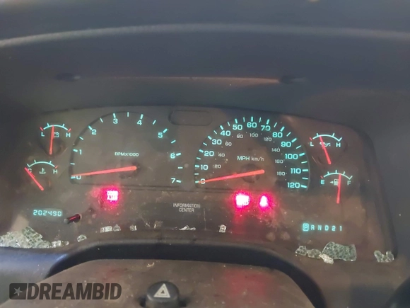 2002 Dodge Durango Sport with VIN 1B4HS38N72F206590, listed as a IAAI auction lot 42239207 with 202,490 mi miles and . Bid and sale history available at DreamBid. Image 7.