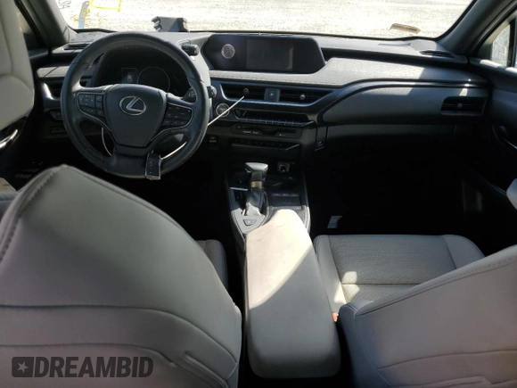 2019 Lexus UX with VIN JTHY3JBH7K2002188, listed as a Copart auction lot 40883883 with 34,736 mi miles. Bid and sale history available at carsss.com. Image 8.