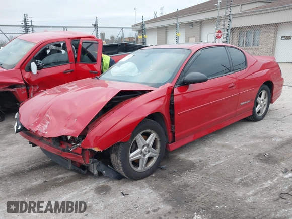 2004 Chevrolet Monte Carlo SS Supercharged z VIN 2G1WZ151349181767, wystawiony jako IAAI lot #41128408 z przebiegiem 231 350 mil mil oraz . Historia ofert i sprzedaży dostępna na DreamBid. Obrazek 17.
