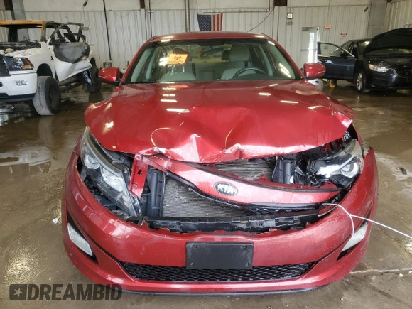 2015 Kia Optima LX with VIN 5XXGM4A72FG515417, listed as a Copart auction lot 59736425 with 96,281 mi miles and Non repairable. Bid and sale history available at DreamBid. Image 5.