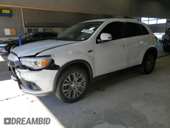 2016 Mitsubishi Outlander Sport 2.0 ES with VIN JA4AP3AUXGZ041349, listed as a Copart auction lot 44513915 with 171,356 mi miles and Salvage Title. Bid and sale history available at carsss.com. Image 1.