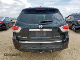 2015 Nissan Pathfinder Platinum with VIN 5N1AR2MN7FC684799, listed as a Copart auction lot 63605825 with 171,110 mi miles and Clean title. Bid and sale history available at DreamBid. Image 6.