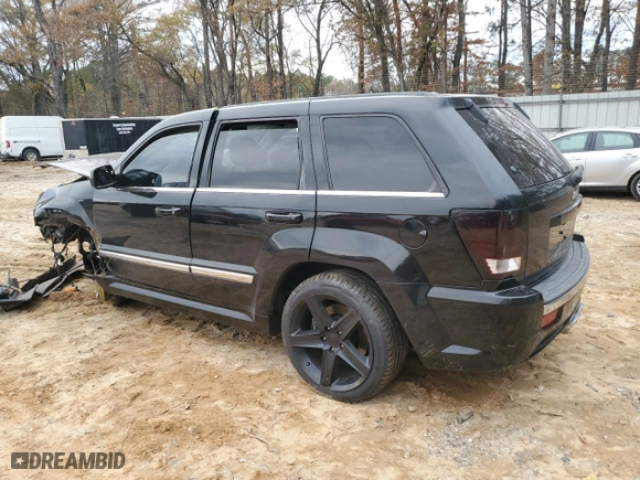 2007 Jeep Grand Cherokee SRT-8 with VIN 1J8HR78337C620584, listed as a Copart auction lot 85054184 with 0 mi miles and Salvage Title. Bid and sale history available at carsss.com. Image 2.