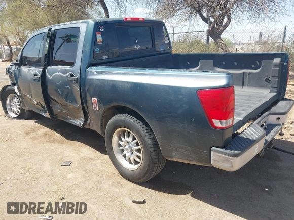 2007 Nissan Titan XE with VIN 1N6AA07A57N241515, listed as a IAAI auction lot 41950229 with 163,290 mi miles and . Bid and sale history available at DreamBid. Image 3.