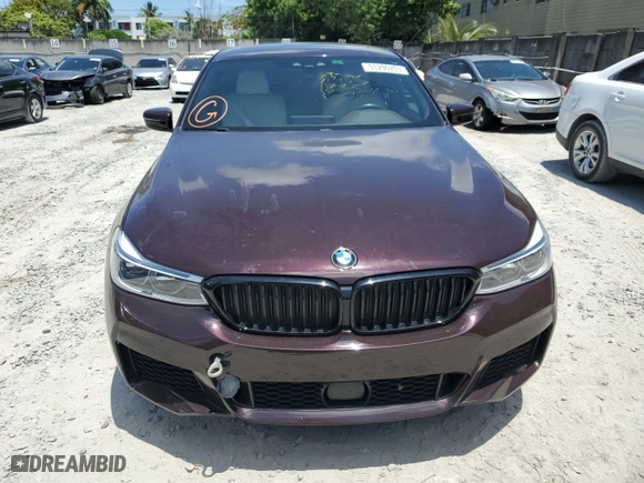 2019 BMW 6 Series 640i xDrive with VIN WBAJV6C56KBK08775, listed as a Copart auction lot 51290203 with 45,642 mi miles. Bid and sale history available at carsss.com. Image 5.