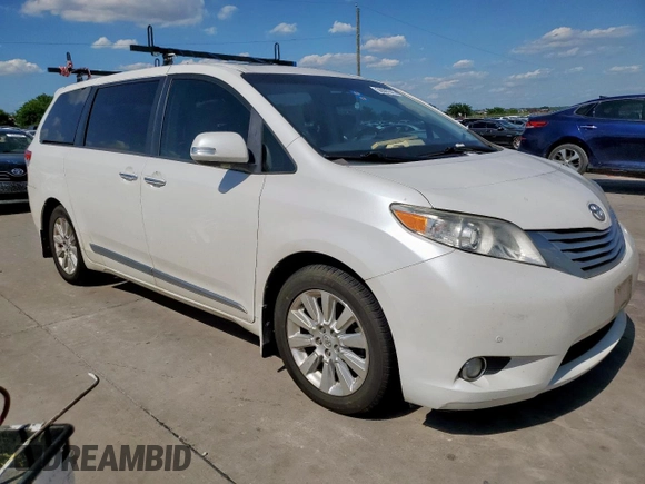 2014 Toyota Sienna XLE с VIN 5TDYK3DCXES480958, выставлен на аукционе Copart как лот 56367315 с пробегом 160 064 миль миль и Списание • Salvage title. История ставок и продаж доступна на DreamBid. Изображение 4.