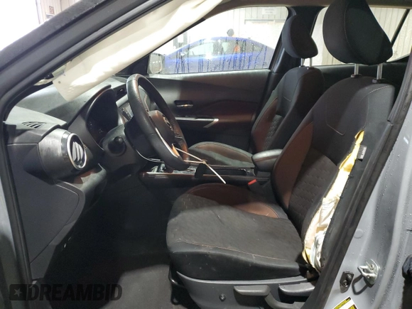 2023 Nissan Kicks SR with VIN 3N1CP5DV1PL506450, listed as a Copart auction lot 45346485 with 28,194 mi miles and Salvage Title. Bid and sale history available at DreamBid. Image 7.
