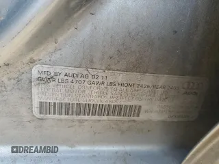 2011 Audi A4 Premium z VIN WAUAFAFL8BN044888, wystawiony jako Copart lot #48617525 z przebiegiem 145 041 mil mil oraz Szkoda całkowita • Salvage title. Historia ofert i sprzedaży dostępna na DreamBid. Obrazek 14.