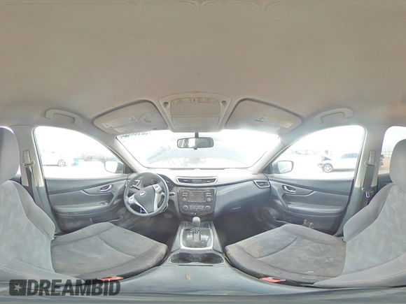 2016 Nissan Rogue SV with VIN KNMAT2MT4GP669689, listed as a Copart auction lot 52683635 with 199,221 mi miles and Salvage Title. Bid and sale history available at DreamBid. Image 16.