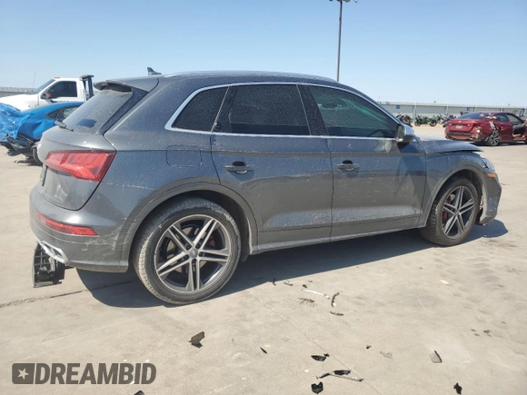 2019 Audi SQ5 Premium Plus with VIN WA1B4AFY1K2086906, listed as a Copart auction lot 71392894 with 111,327 mi miles and Salvage Title. Bid and sale history available at DreamBid. Image 3.