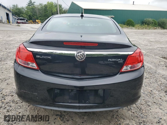 2011 Buick Regal CXL RL2 z VIN 2G4GP5EC9B9178312, wystawiony jako Copart lot #67191144 z przebiegiem Nie podano mil oraz Szkoda całkowita • Salvage title. Historia ofert i sprzedaży dostępna na DreamBid. Obrazek 6.